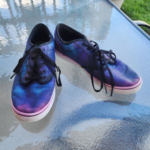 SIZE 7.5 - VANS GALAXY LOW-TOP SNEAKERS